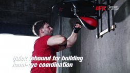 UFC Кожаная груша скоростная 10&amp;quot;х7&amp;quot; (25 см)