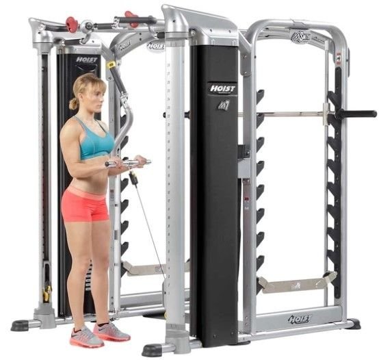 Домашний комплекс для функциональных тренировок HOIST Mi7Smith серебряный