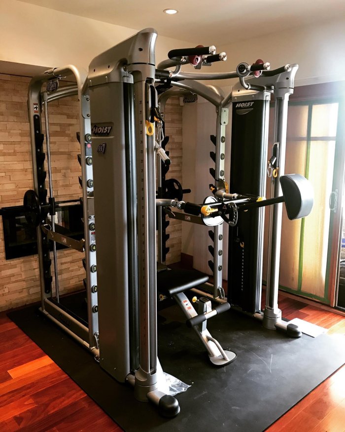 Домашний комплекс для функциональных тренировок HOIST Mi7Smith серебряный