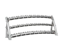 Подставка для гантелей HOIST CF-3461-3 матовый черный