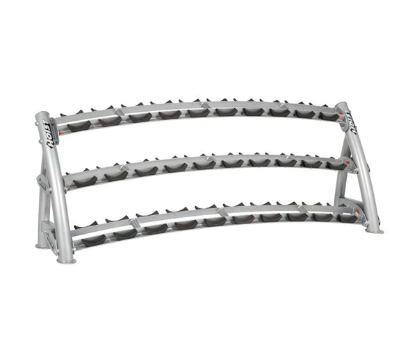 Подставка для гантелей HOIST CF-3461-3 матовый черный