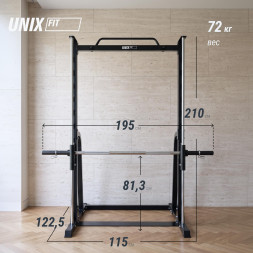 Машина Смита UNIX Fit SMITH STRENGHT 180