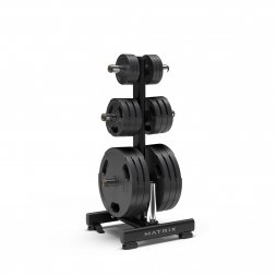  Matrix Fitness Подставка под диски и грифы Magnum