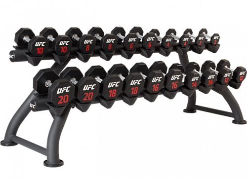 UFC Гантельный ряд 2-20 кг (10 пар), 220 кг