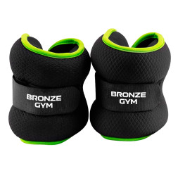 Утяжелители для ног и рук BRONZE GYM, 3 кг (1, 5кг х 2), пара