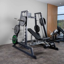 Диск для штанги HI-TEMP с цветными вкраплениями D51 мм PROFI-FIT 10 кг