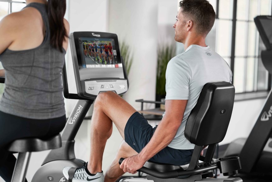 Горизонтальный велотренажер Vision R600E