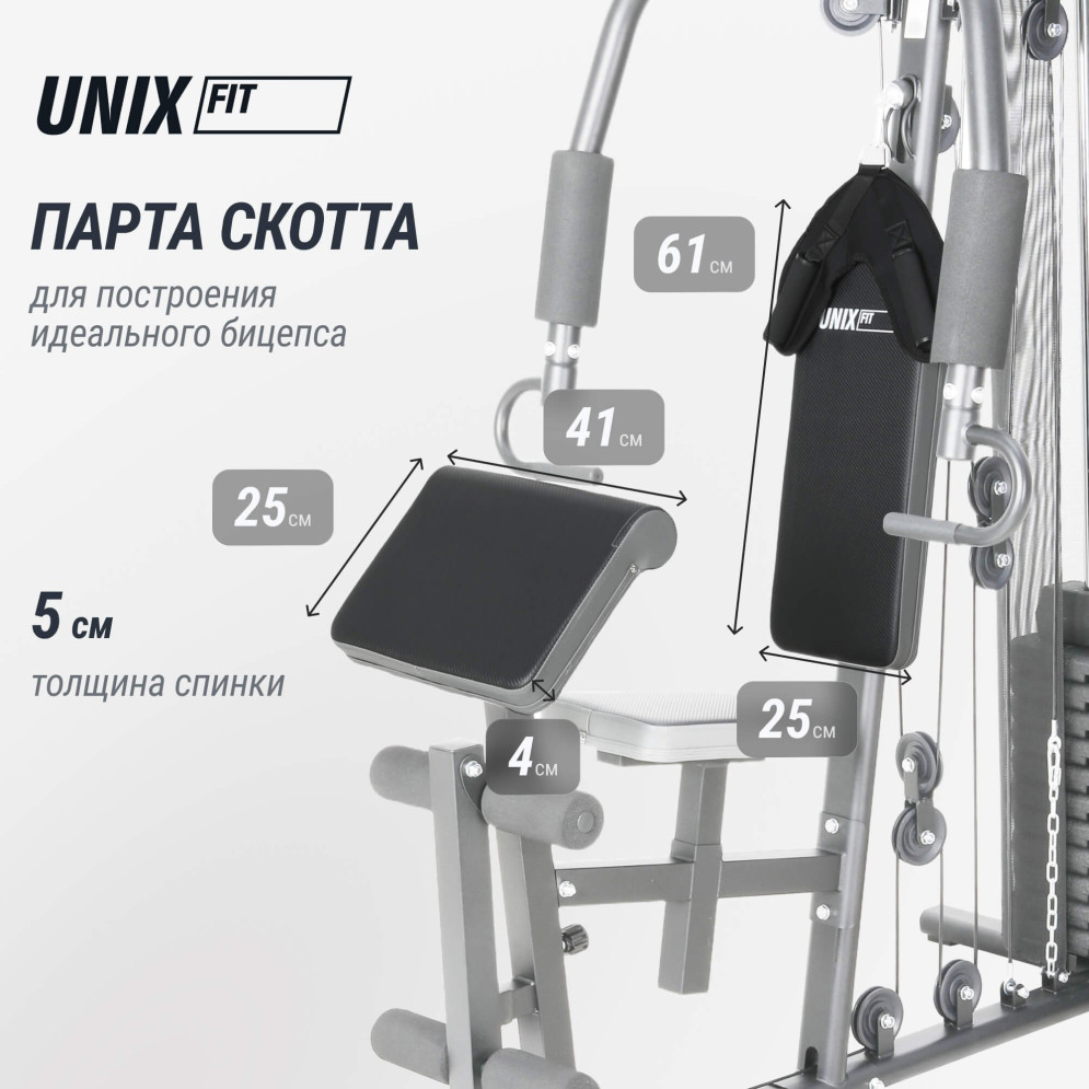 Силовой комплекс Unix Fit BLOCK MAX