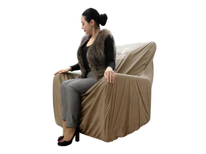 Чехол на кресло FUJIMO PROTECT-C M Стандарт Капучино