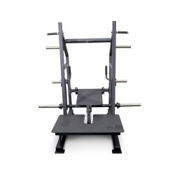 Приседания с поясом (колодец) на свободных весах Protrain HCRD-3600