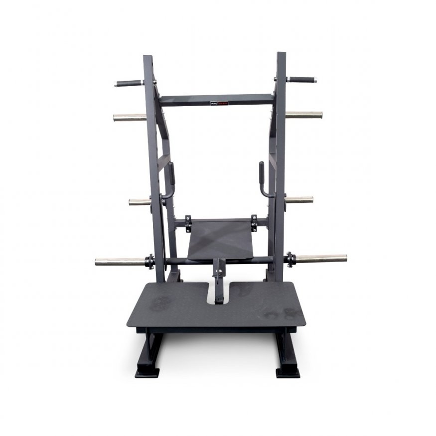 Приседания с поясом (колодец) на свободных весах Protrain HCRD-3600