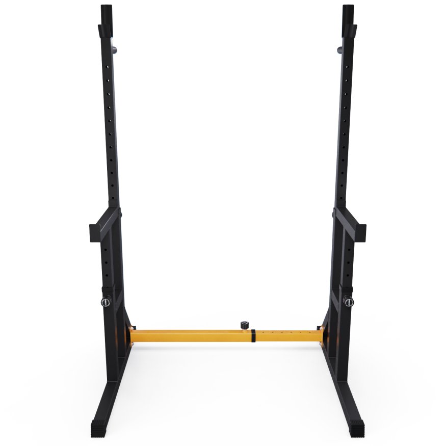 Стойка для штанги с подстраховкой DFC Y-GYM TF-63, с упорами для отжиманий