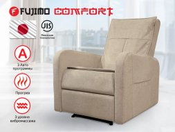 Кресло-реклайнер механический с массажем FUJIMO COMFORT CHAIR F3005 FMF Ваниль
