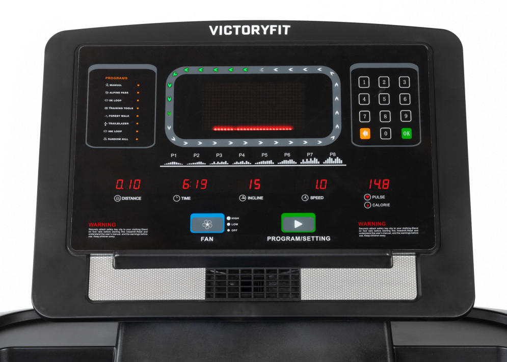 Беговая дорожка VictoryFit GYM-8009