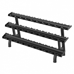 Стойка для гантелей 3х ярусная Smith RE6027 для 15 пар гантелей