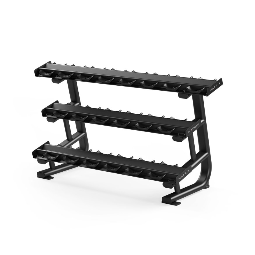  Matrix Fitness Короткая стойка для 10 пар гантелей Magnum