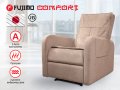 Кресло-реклайнер механический с массажем FUJIMO COMFORT CHAIR F3005 FMF Терра
