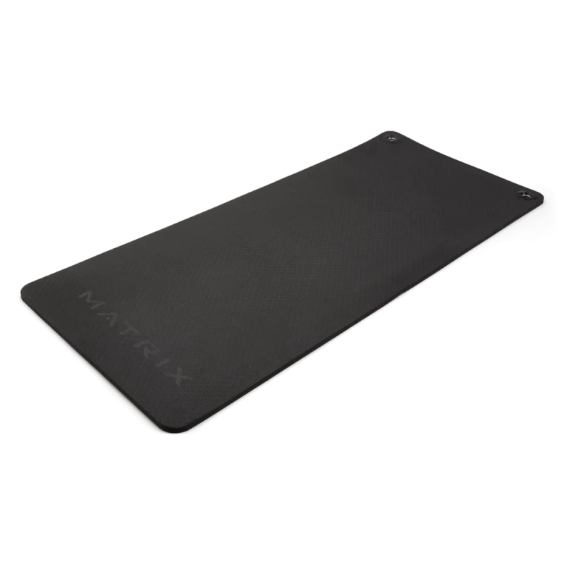 Коврик гимнастический с люверсами черный Matrix Fit Mat TPE w/grommet 180х59х1,2 см