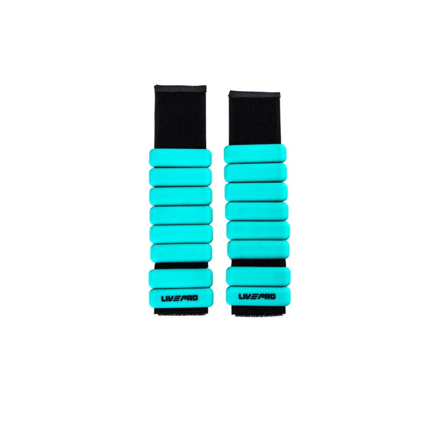 Наручный утяжелитель LIVEPRO Weighted Wristband 0,45 кг, пара