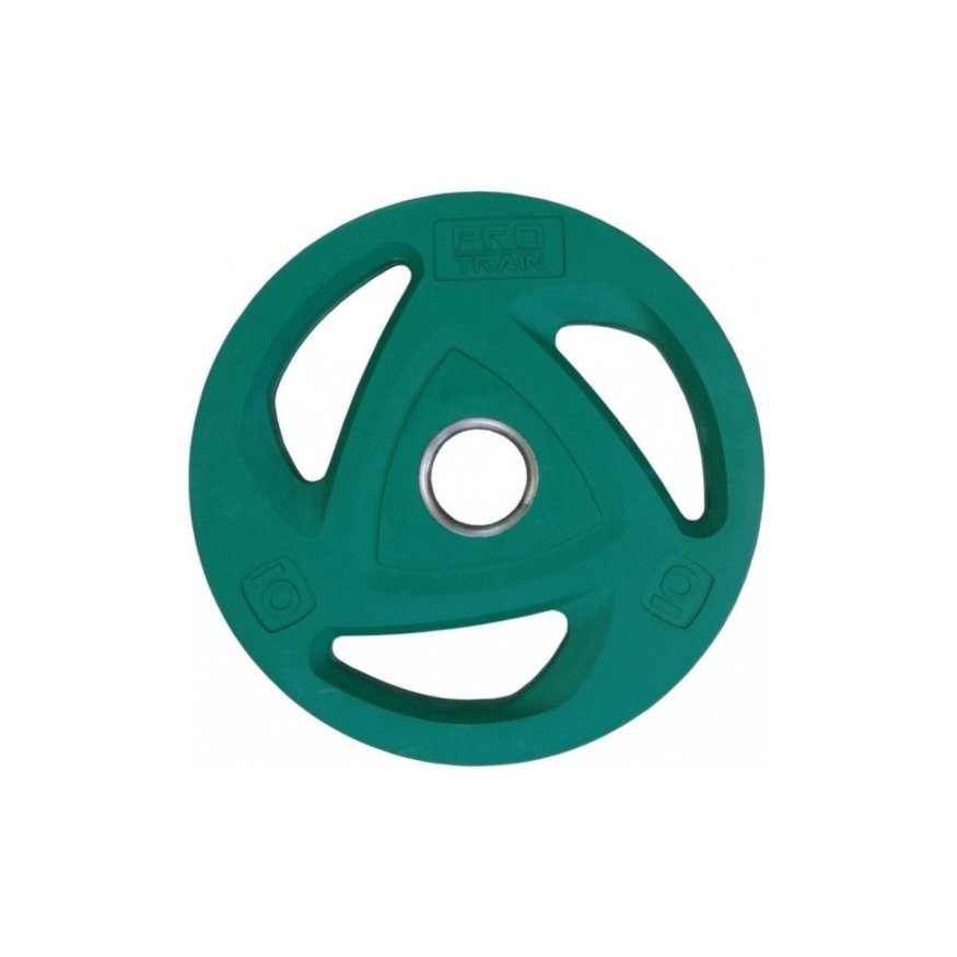 Диск обрезиненный олимпийский Protrain COP-10 (д=50 мм)