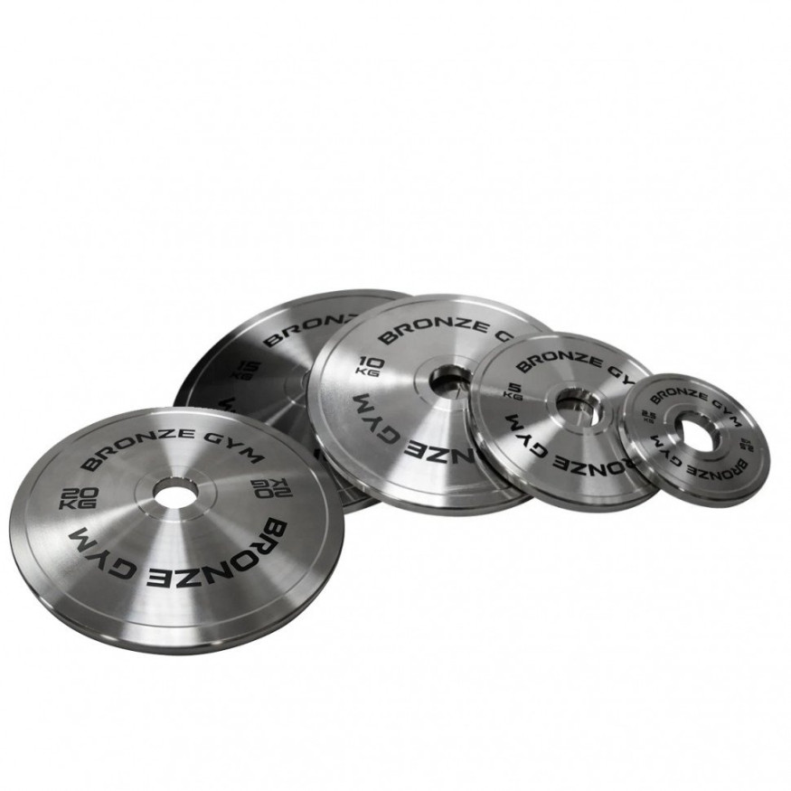 Набор олимпийских дисков 51 мм BRONZE GYM 2,5-20 кг (105 кг) сталь