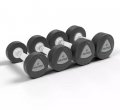 Набор полиуретановых гантелей от 42 до 50 кг (шаг 2 кг) OKPRO