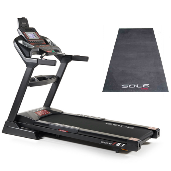 Беговая дорожка Sole F63 + коврик Sole