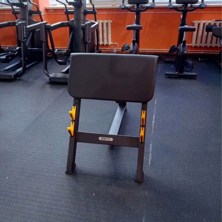 A3044 Скамья для бицепса с сиденьем. Скамья Скотта