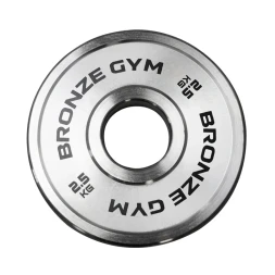 Набор олимпийских дисков 51 мм BRONZE GYM 2,5-25 кг (155 кг) сталь