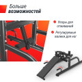Турник-пресс-брусья Unix Fit TOWER 170P