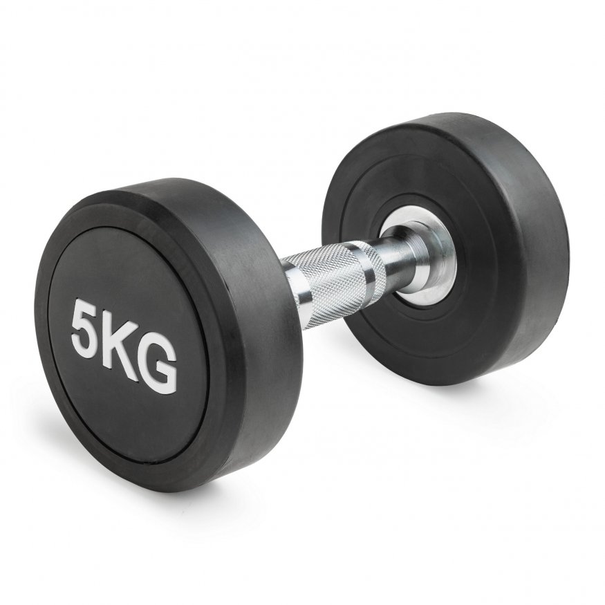 Гантель неразборная круглая 5 кг. VictoryFit VF-R050