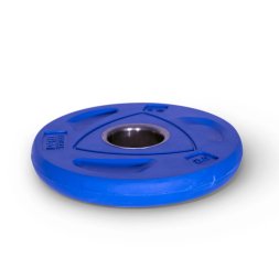 Диск обрезиненный олимпийский Protrain COP-2,5 (д=50 мм)