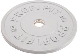 Диск для штанги каучуковый, цветной D51 мм PROFI-FIT  5 кг