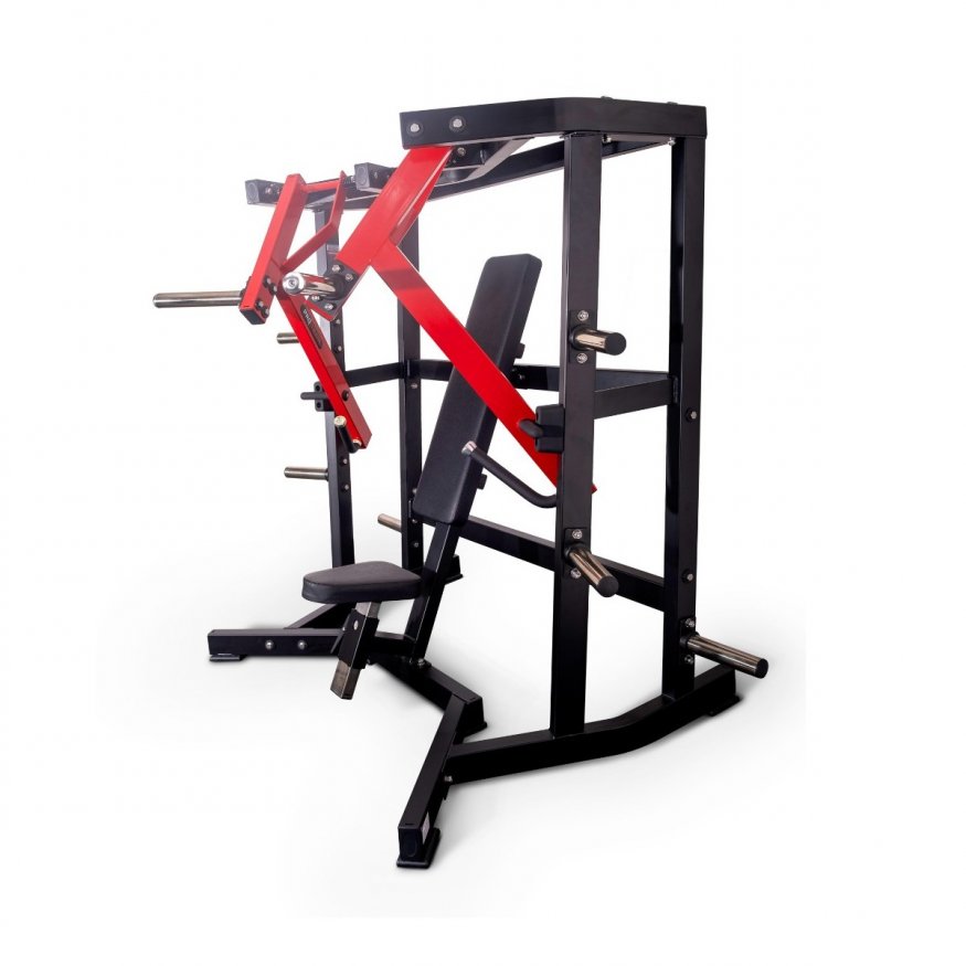 Широкий грудной жим на свободных весах Protrain PP107 (черно-желтый)