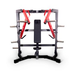 Широкий грудной жим на свободных весах Protrain PP107 (черно-желтый)