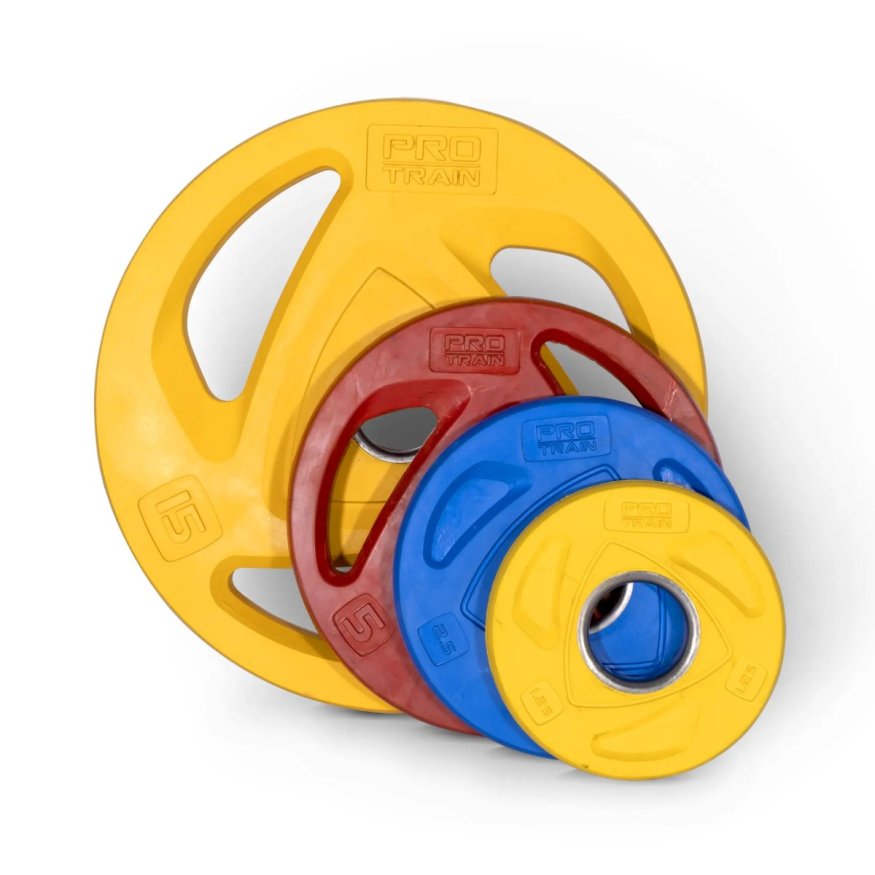 Диск обрезиненный олимпийский Protrain COP-20 (д=50 мм)