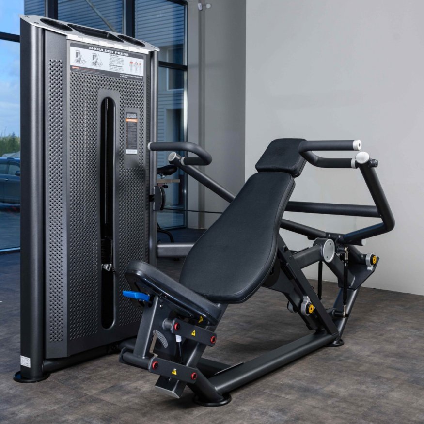 U2006 Жим от плеч. Стек 109 кг