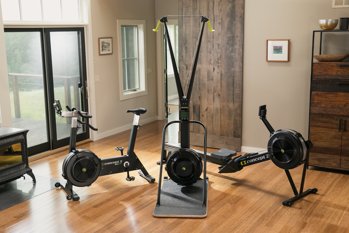 Набор для кроссфита Concept2 из гребного тренажера RowErg, эйрбайка BikeErg и лыжного SkiErg