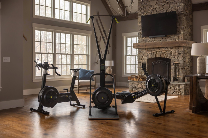 Набор для кроссфита Concept2 из гребного тренажера RowErg, эйрбайка BikeErg и лыжного SkiErg