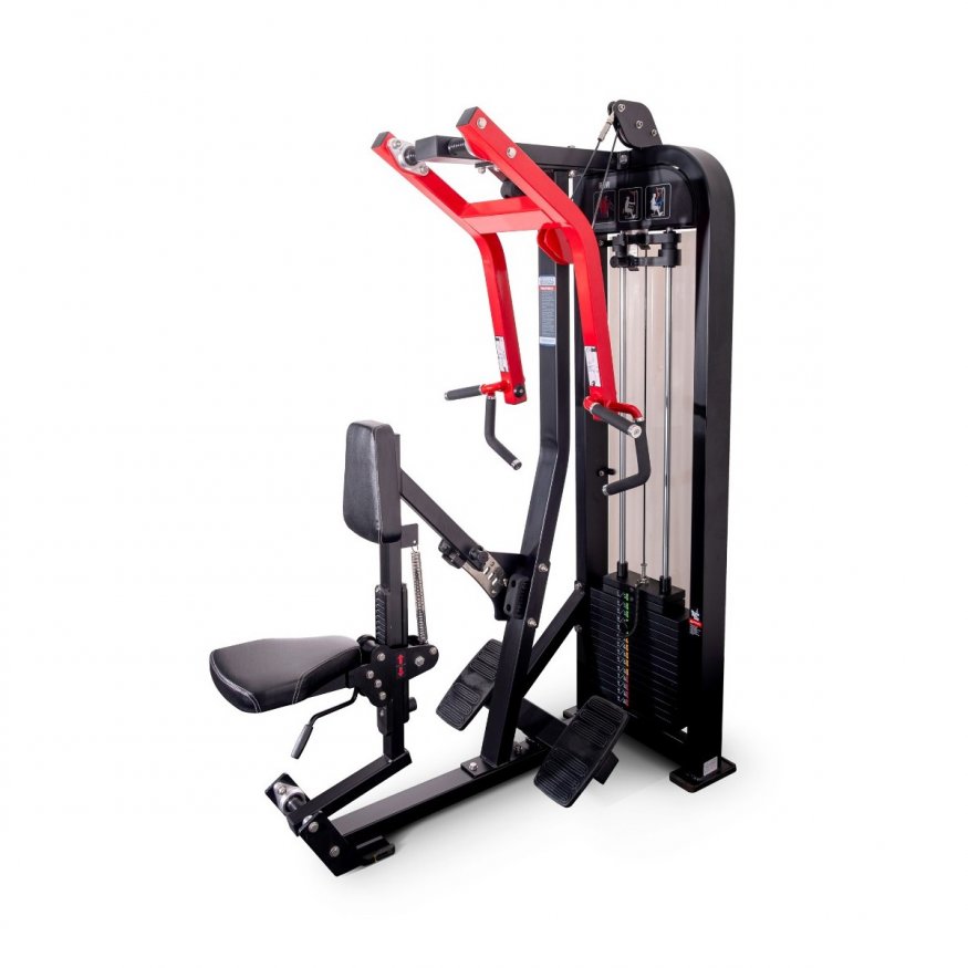 Горизонтальная тяга Protrain CP108 (черно-красный)