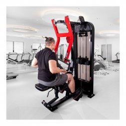 Горизонтальная тяга Protrain CP108 (черно-красный)