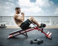 UFC Скамья для пресса и разгибания спины