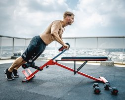 UFC Скамья для пресса и разгибания спины