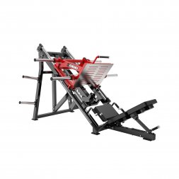 Жим ногами под углом 45 градусов на свободных весах Protrain PP191 (полностью черный)