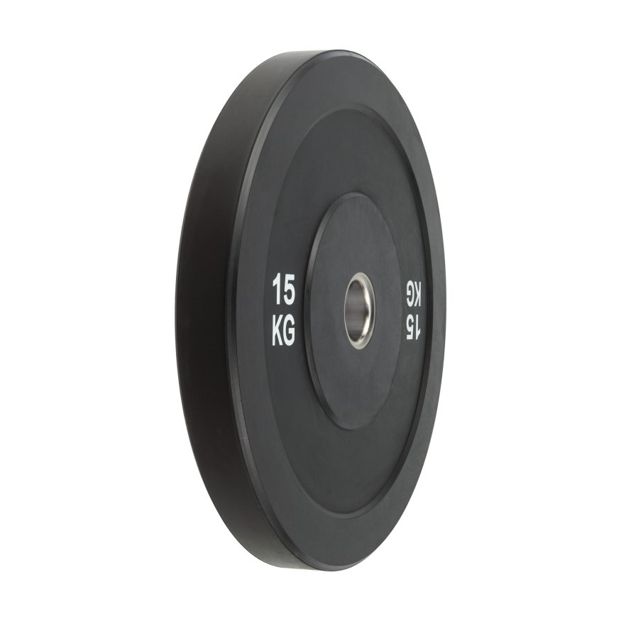 Диск бамперный 51 мм. обрезиненный 15 кг