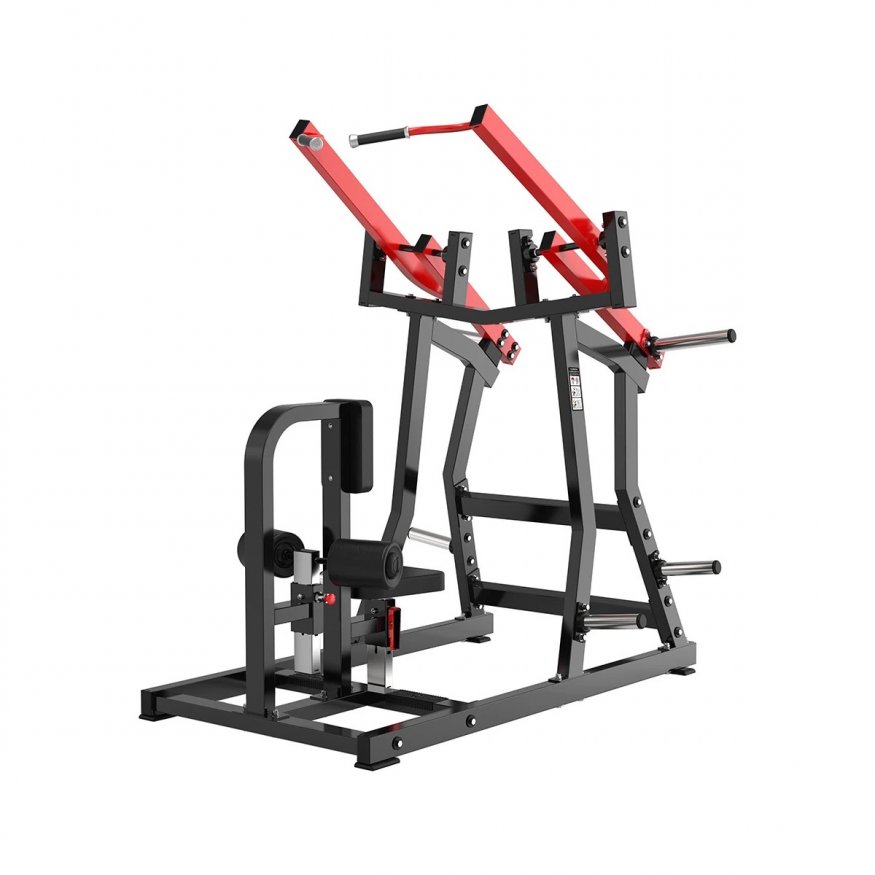 Тяга верхнего блока на свободных весах Protrain PP116 (полностью черный)