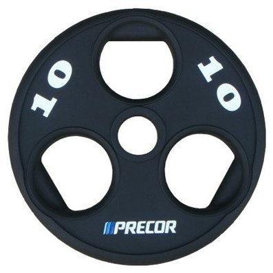 Precor FM\UPP Олимпийский диск в уретане с логотипом 10 кг
