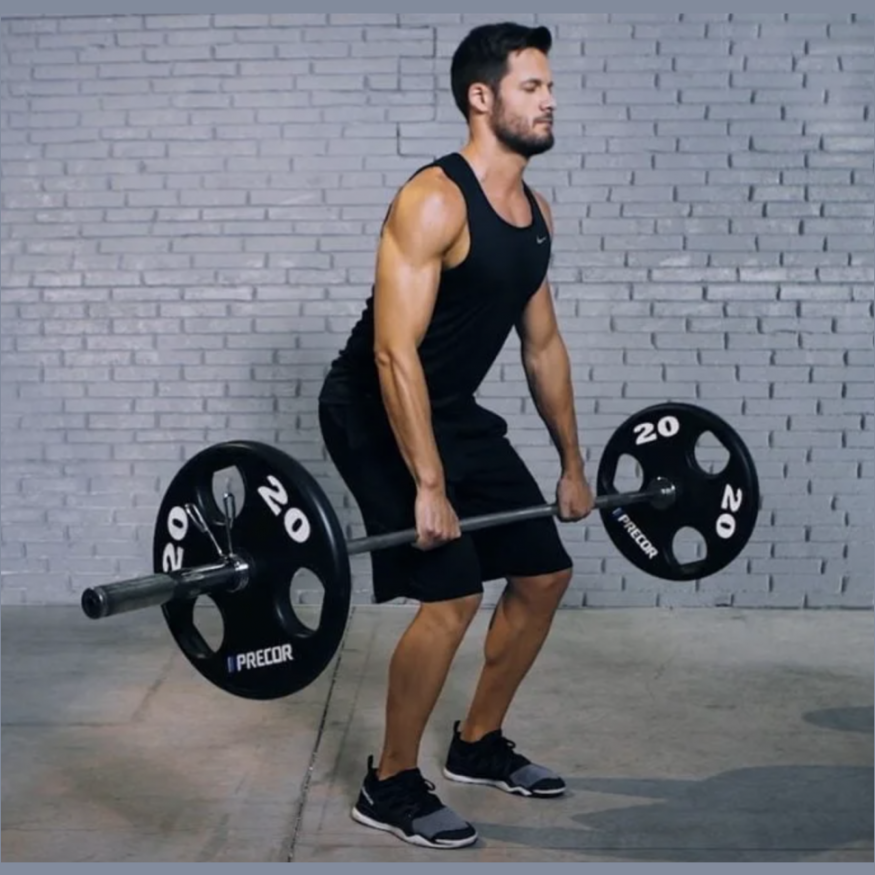 Precor FM\UPP Олимпийский диск в уретане с логотипом 10 кг