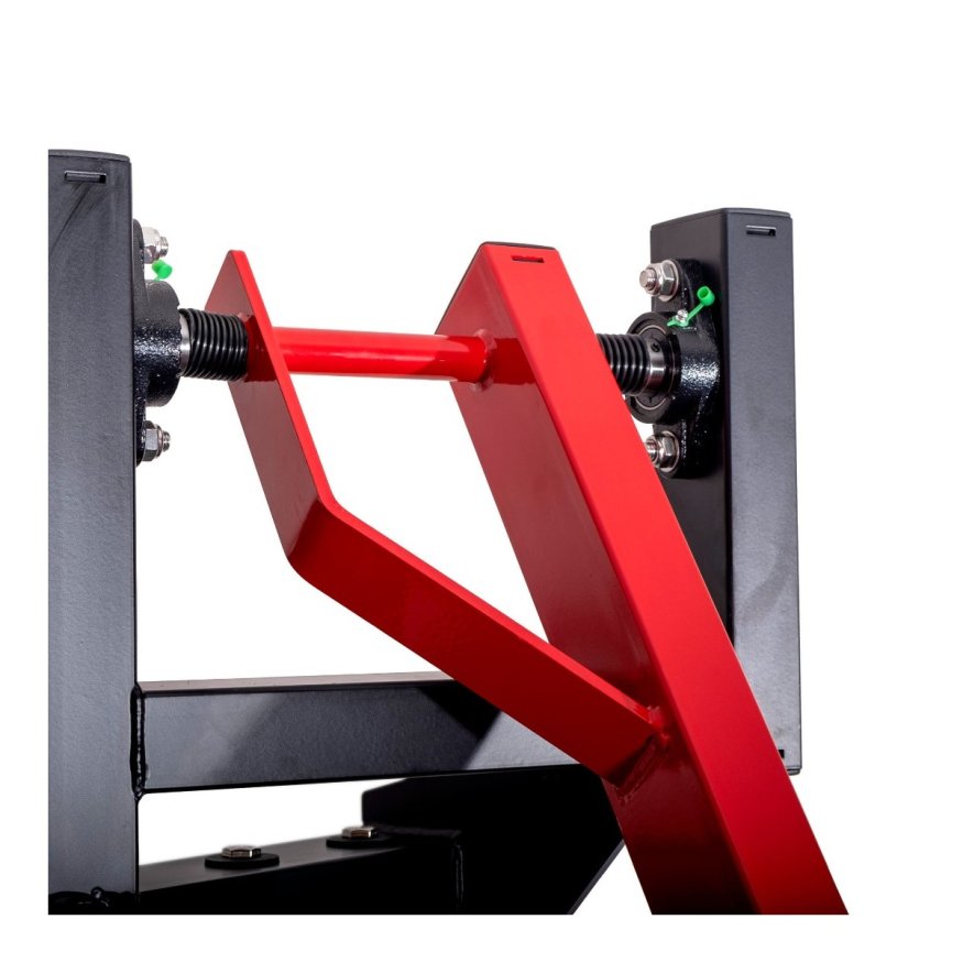 Наклонный грудной жим на свободных весах Protrain PP101 (черно-красный)