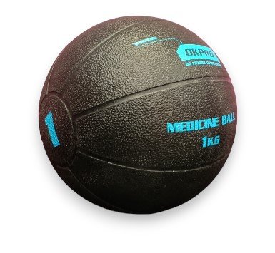 Мяч медицинский 1 кг обрезиненный OKPRO